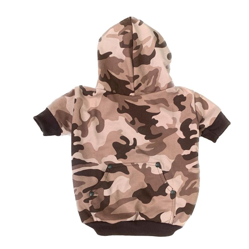 Polerón Camuflado Café talla M-0