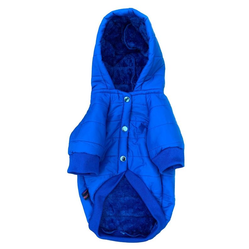 Parka Soft Azulino talla L Azul