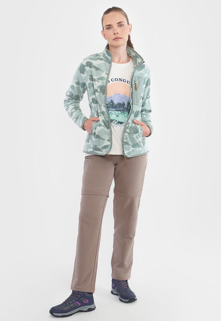 Polar Outdoor Mujer Mix Telas Menta Corona-3
