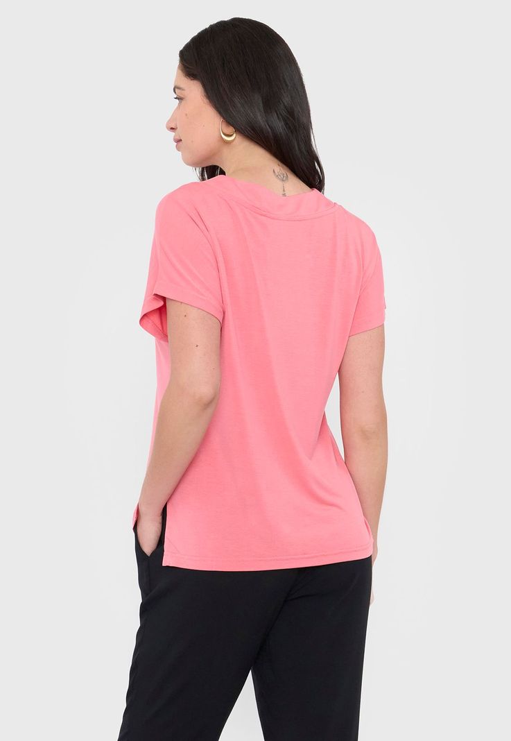 Polera Mujer Escote Coral Corona-1