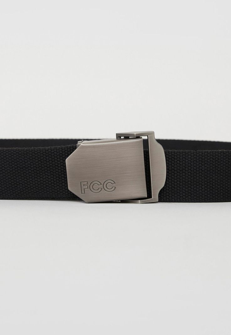 Cinturón Hombre Color Negro Hebilla Sport Corona-1