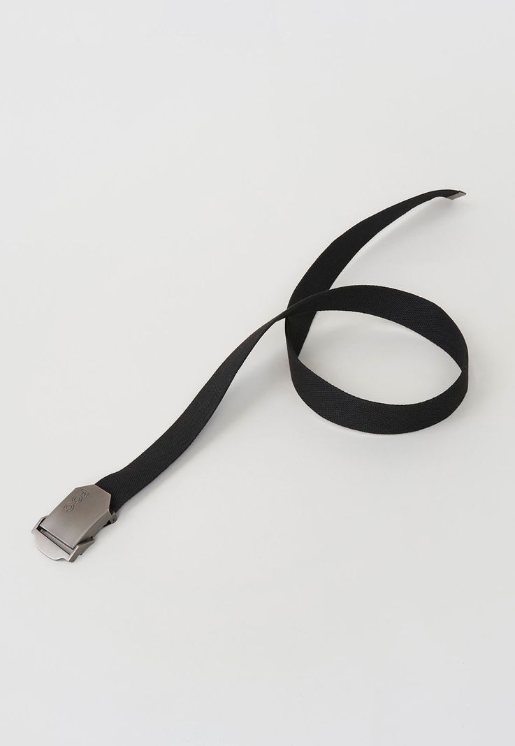 Cinturón Hombre Color Negro Hebilla Sport Corona-2