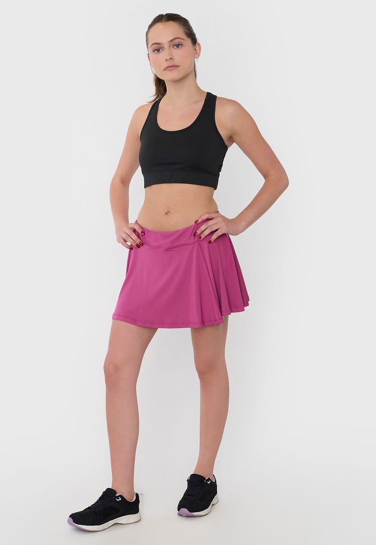Short Falda Mujer Deportiva Fucsia Corona-0
