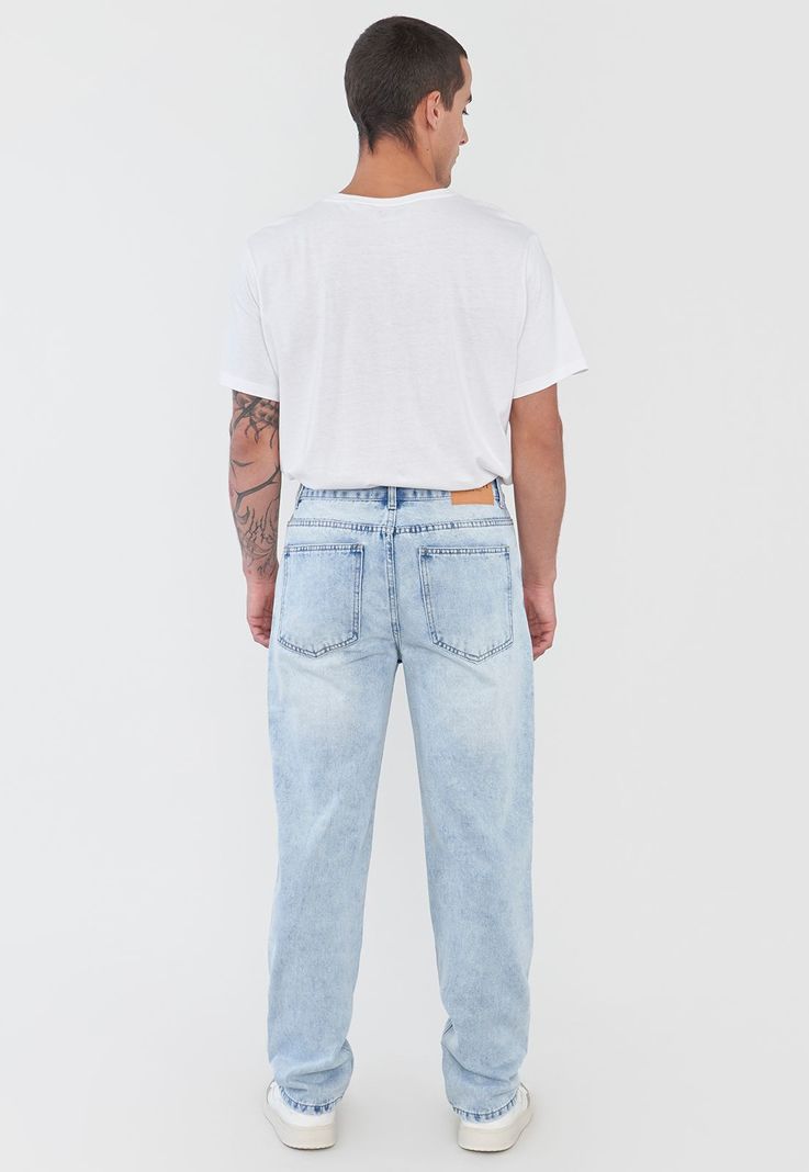 Jeans Hombre Straight Azul Claro Corona-2