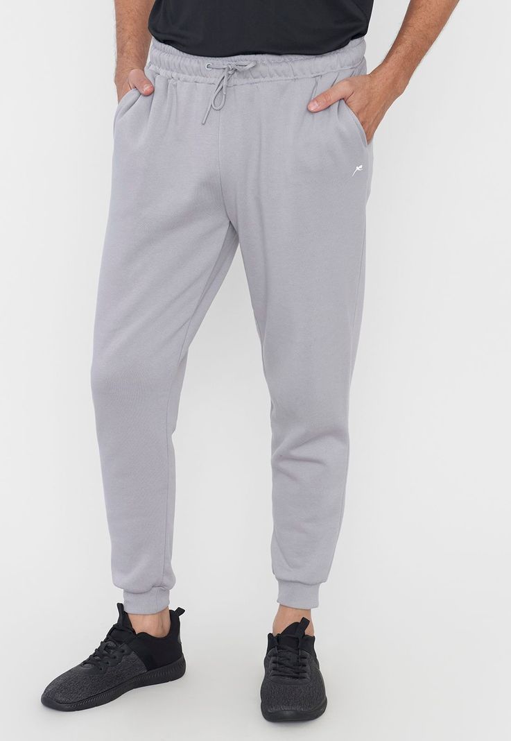 Buzo Hombre Deportivo Jogger Color Gris Corona-1