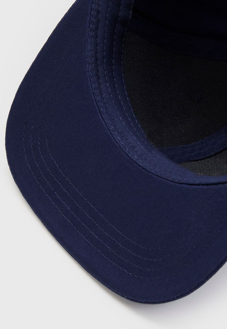 Visera Hombre Plana Azul Corona-3
