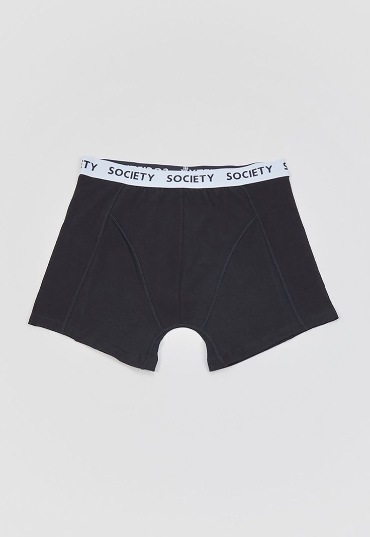 Bóxer Hombre Bipack Negro/Blanco Liso Corona-3