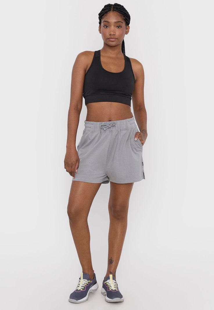 Short Mujer Deportivo Buzo Gris II Corona-0