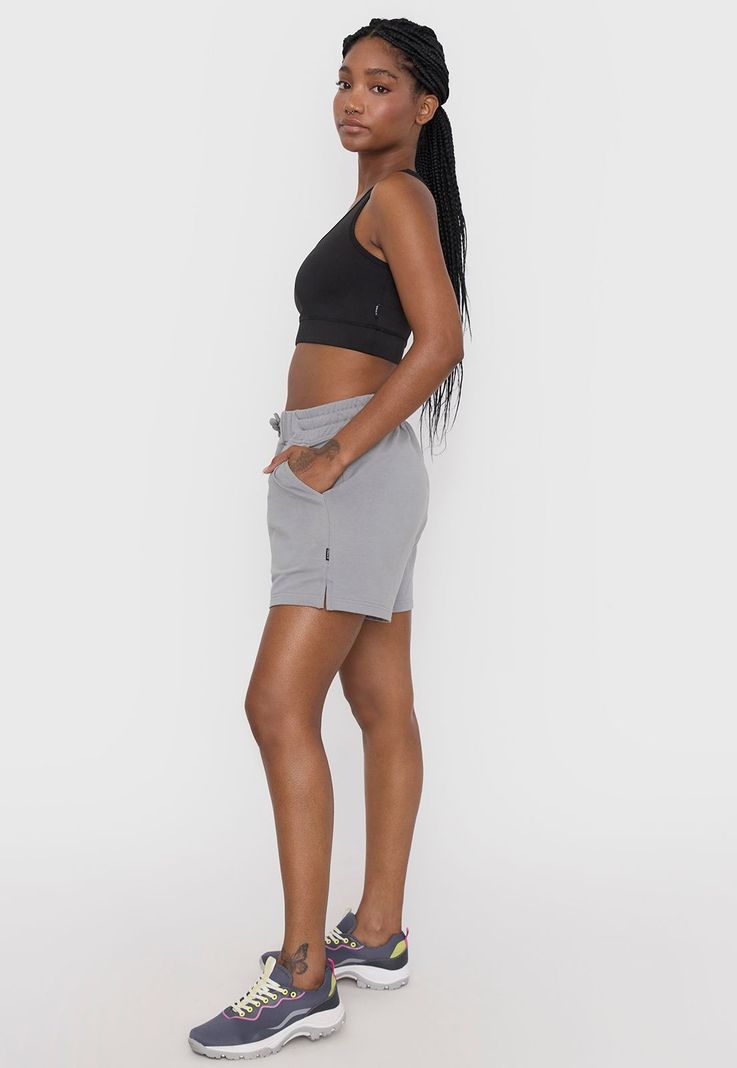 Short Mujer Deportivo Buzo Gris II Corona-3