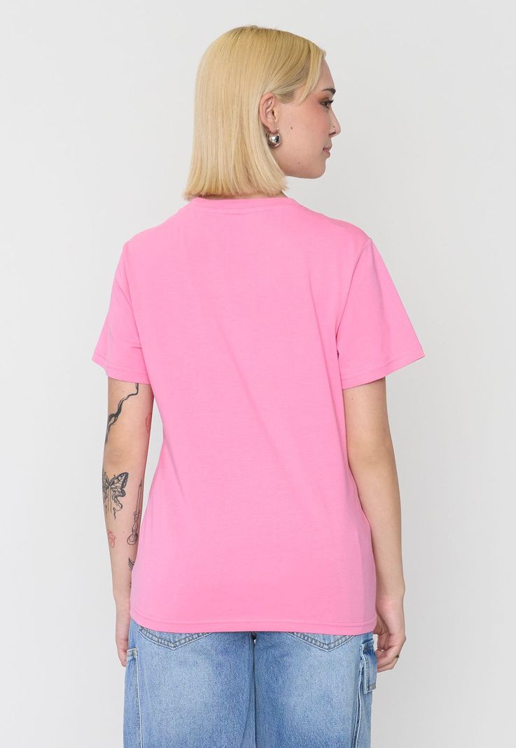 Polera Mujer Fun Regular Rosado Pastel Corona-1