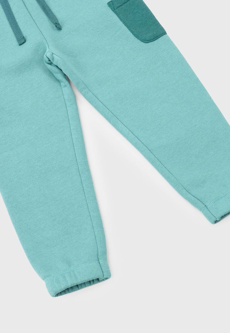 Pantalon De Buzo Bebe Niño Cargo Verde Corona-3