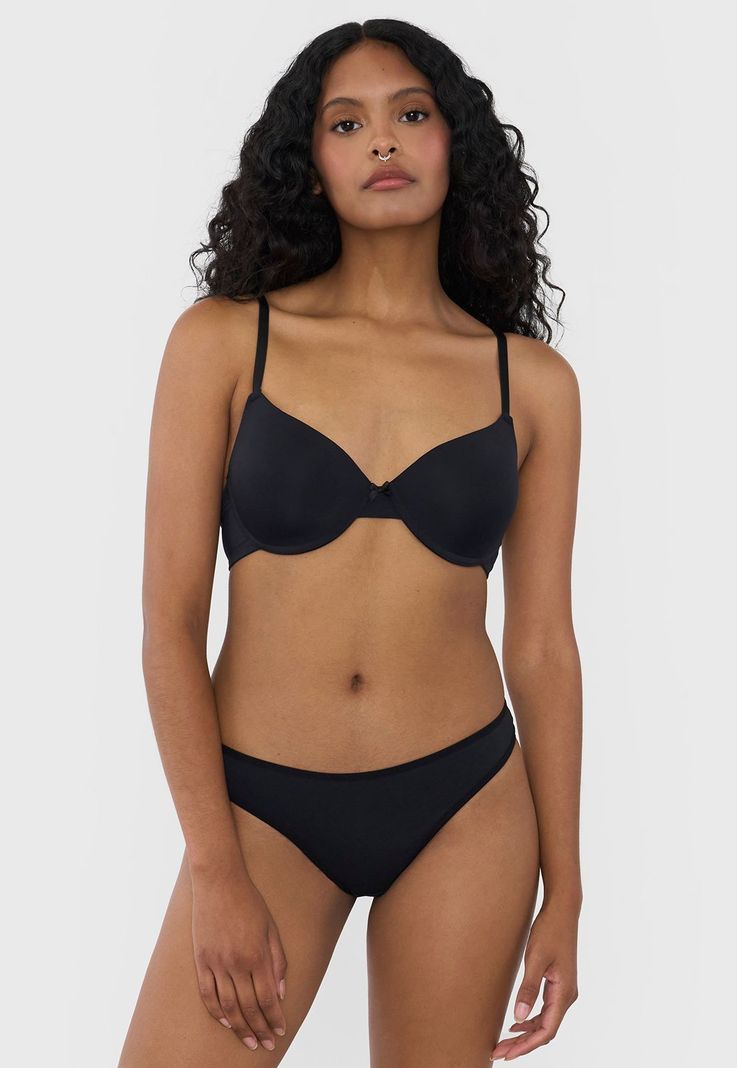 Colaless Mujer Tripack Cotton Mix Negro Corona-3
