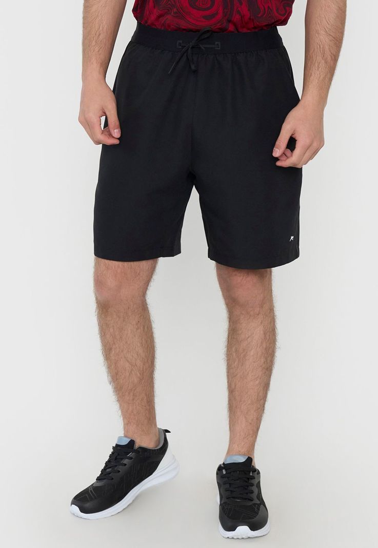 Short Calza Hombre Deportiva 2 Negro Corona-1