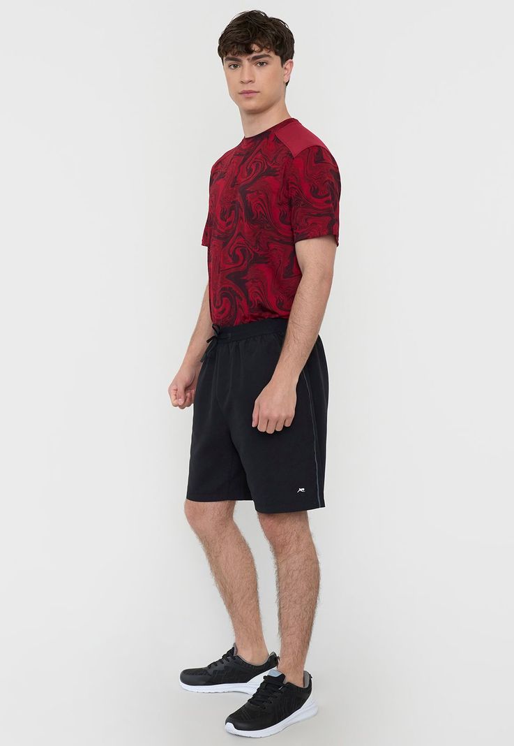 Short Calza Hombre Deportiva 2 Negro Corona-3