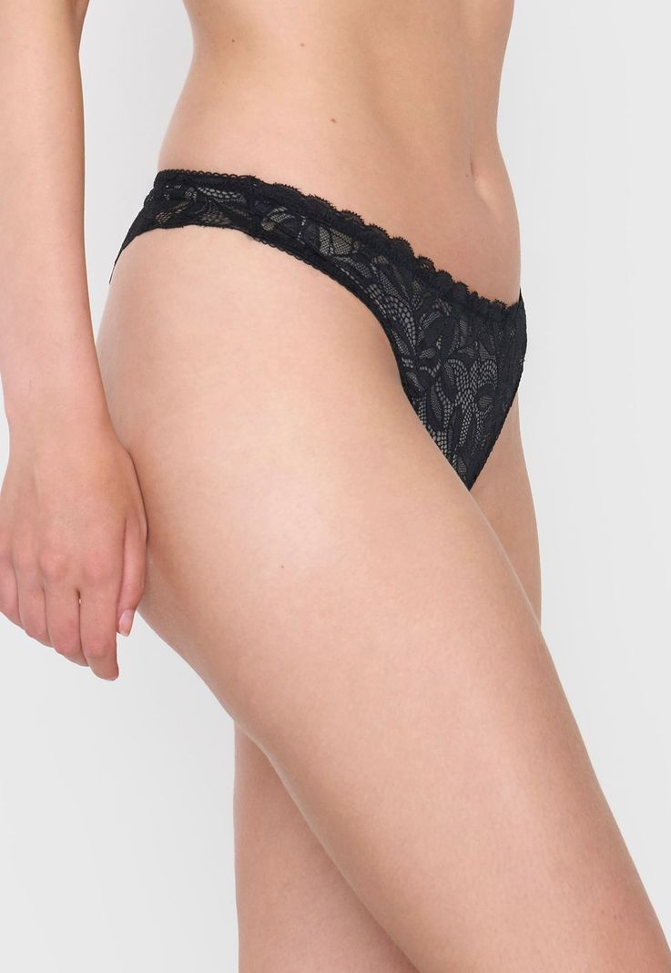Colaless Negro Mujer Encaje Corona-3