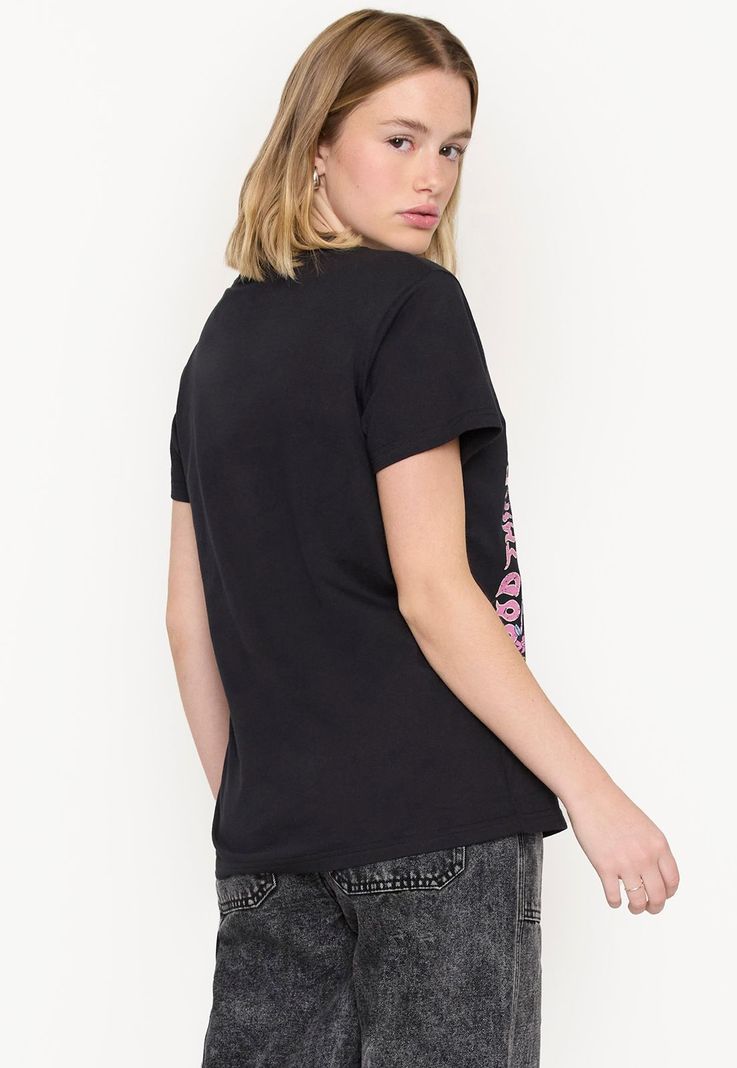Polera Mujer Fun Oversize Negro Free Corona-1