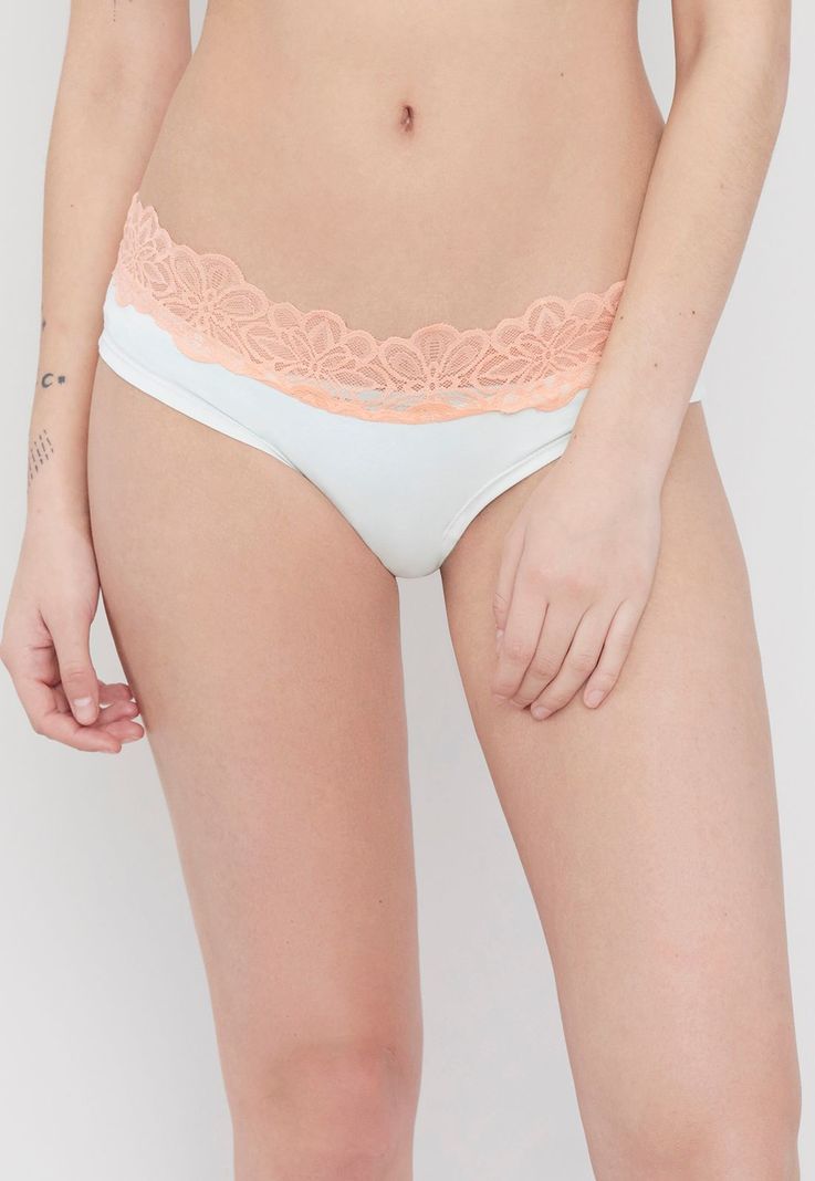 Pantaleta Mujer Cotton Menta Corona-1