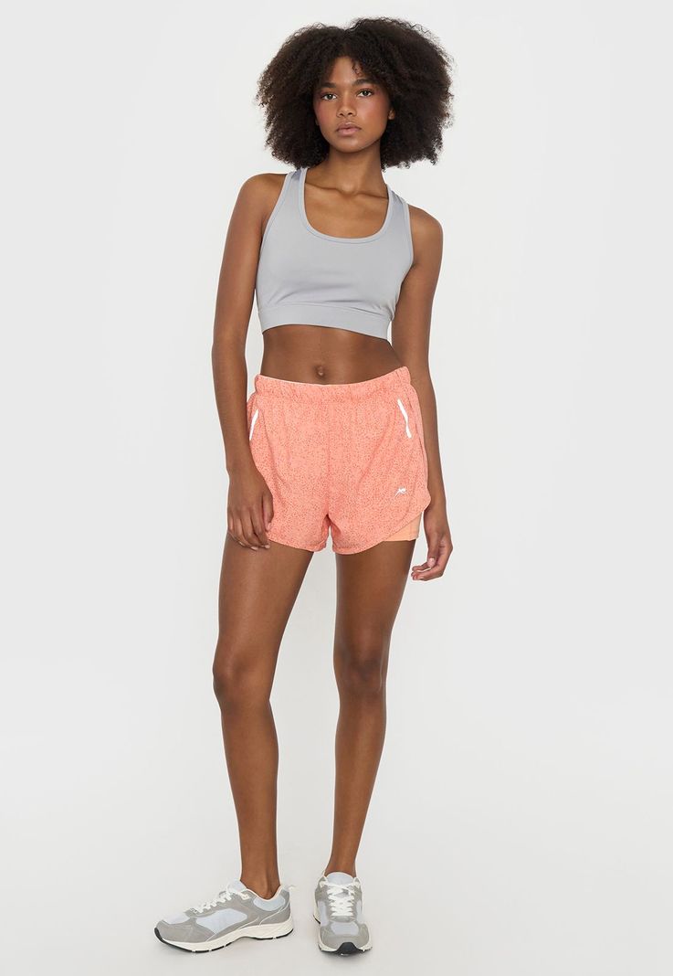 Short Calza Mujer Deportivo Durazno Corona-0