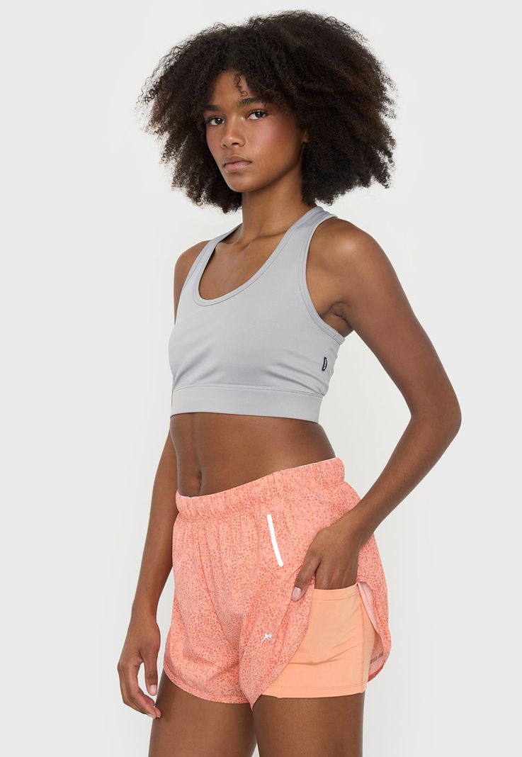 Short Calza Mujer Deportivo Durazno Corona-3