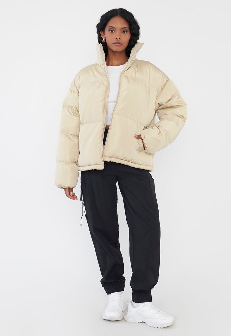 Parka Mujer Beige Corona-3