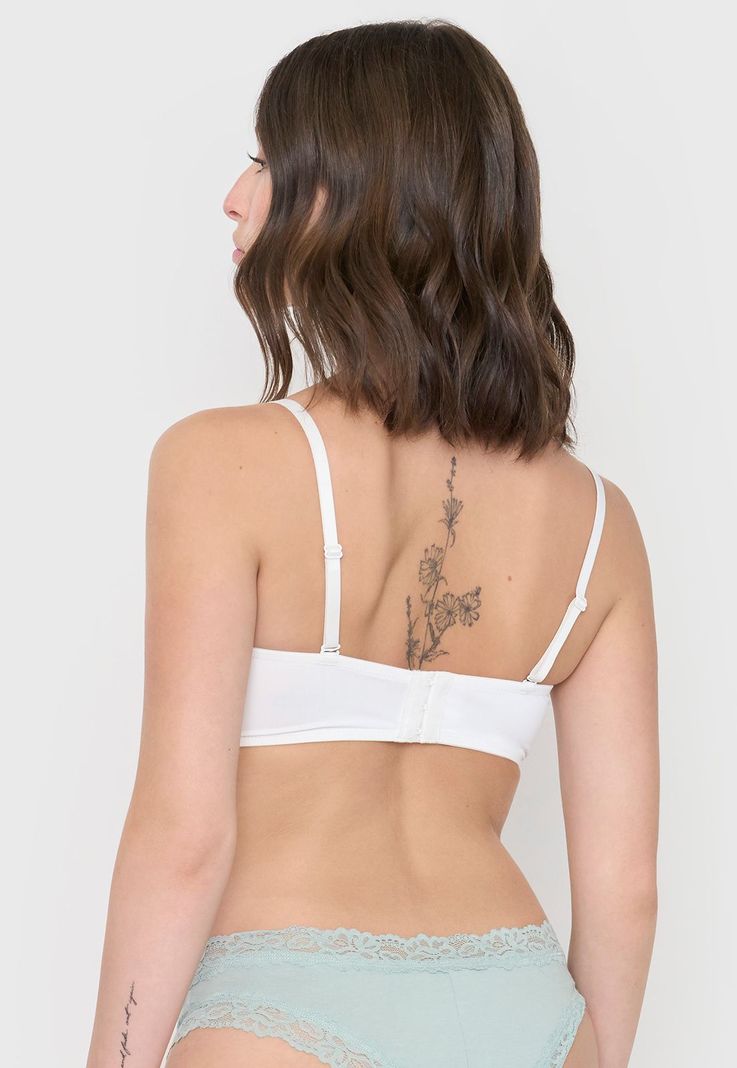 Sostén Mujer Strapless Copa C Ecru Corona-1