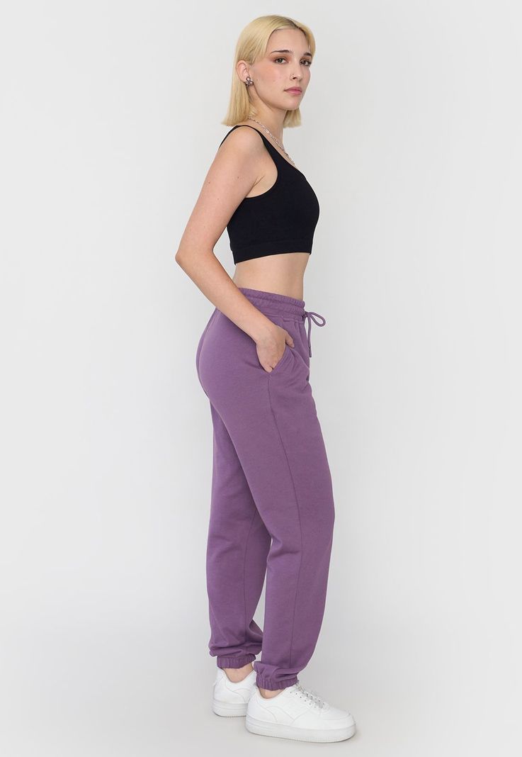 Buzo Mujer Jogger Morado Corona-3