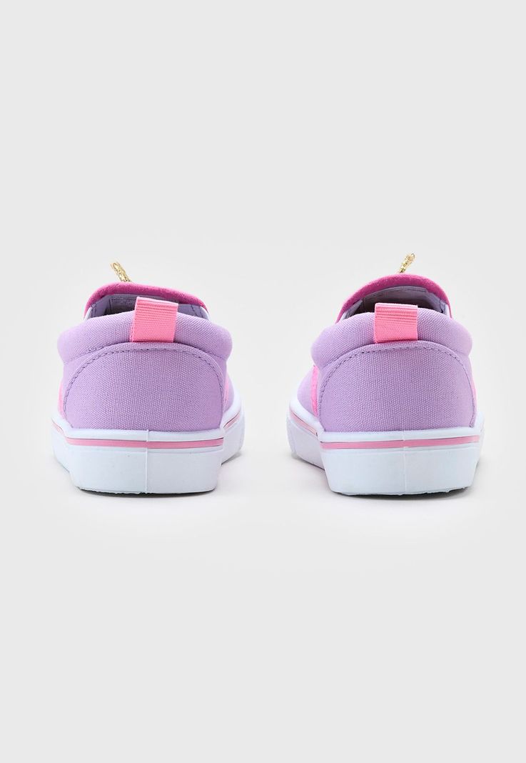 Zapatilla Niña Kids Slip On Lila Corona-3