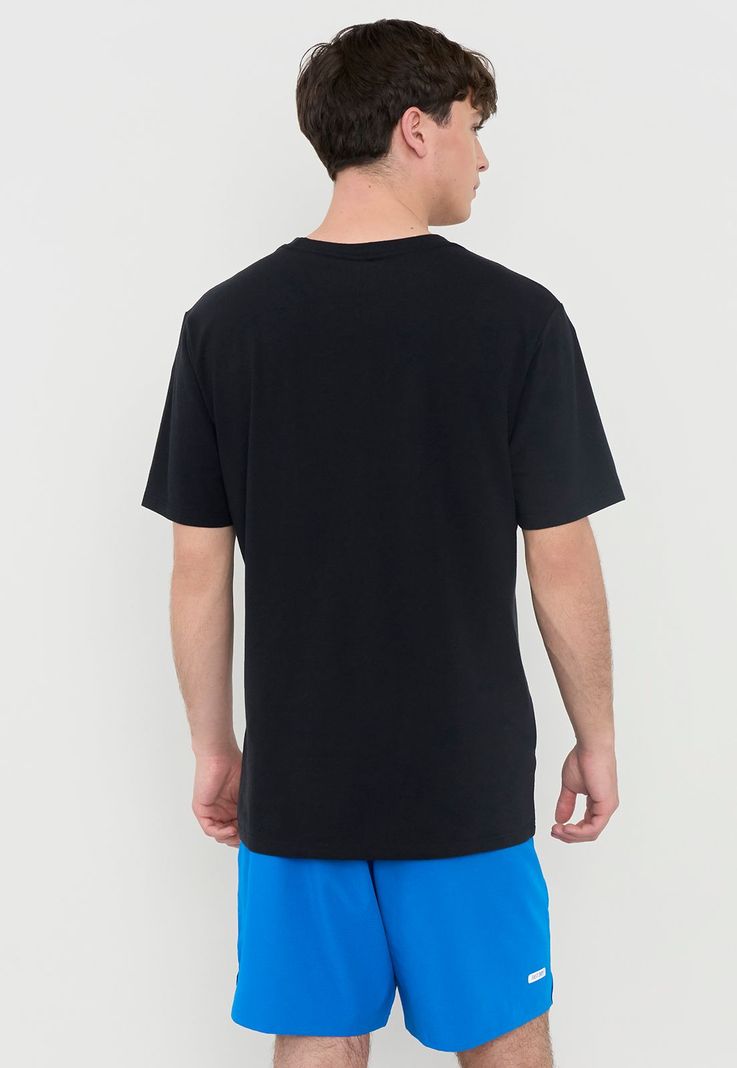 Polera Hombre Deportiva Fun Negro Corona-1