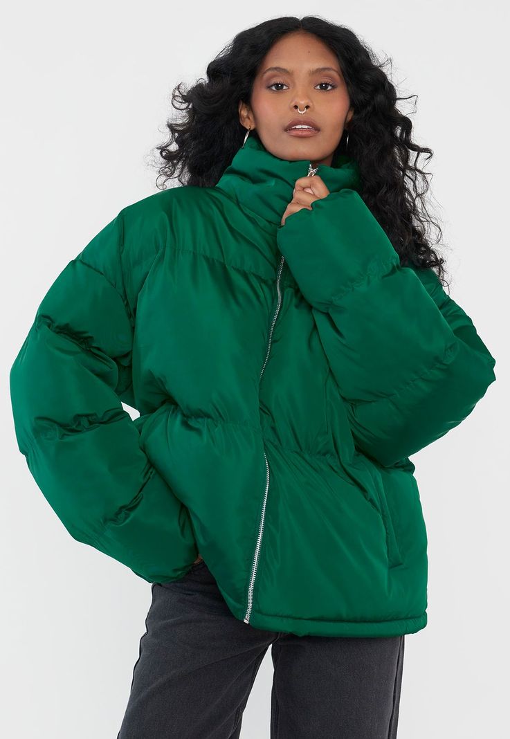 Parka Mujer Verde Puffa Corona-0