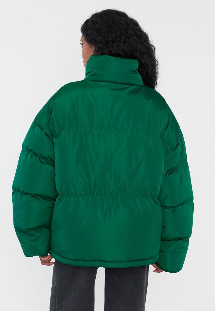 Parka Mujer Verde Puffa Corona-1