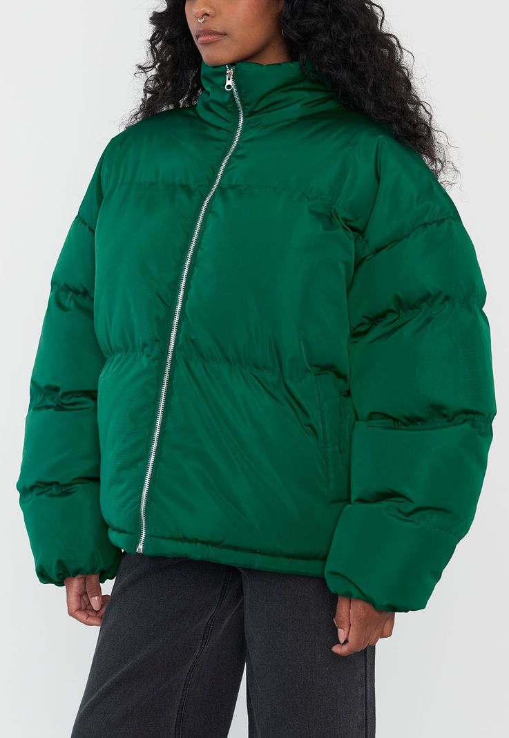 Parka Mujer Verde Puffa Corona-2