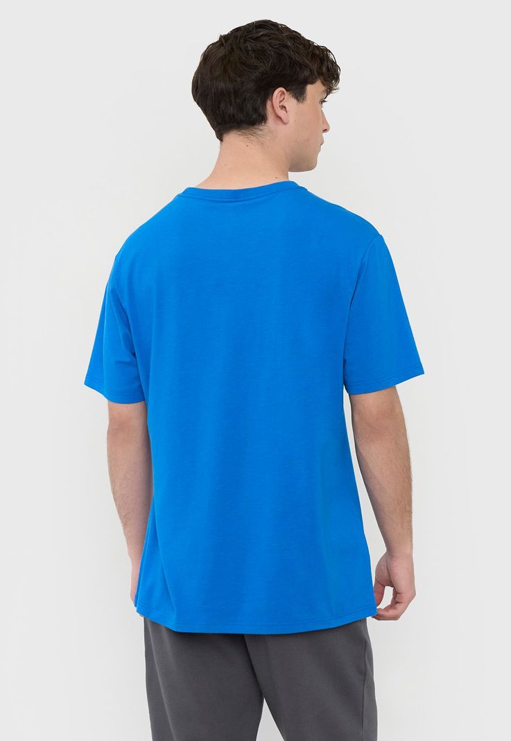 Polera Hombre Deportiva Fun Azul Corona-1