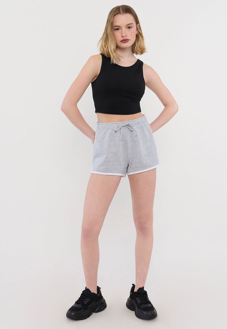 Short Mujer Deportivo Pipping Fucsia Corona-0