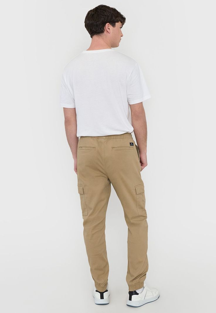 Jogger Hombre Cargo Camel Corona-2