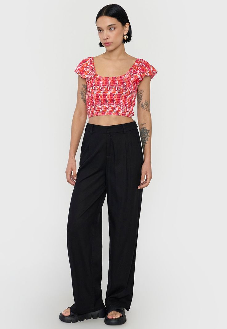 Blusas Mujer Vuelos Rosado Corona-3