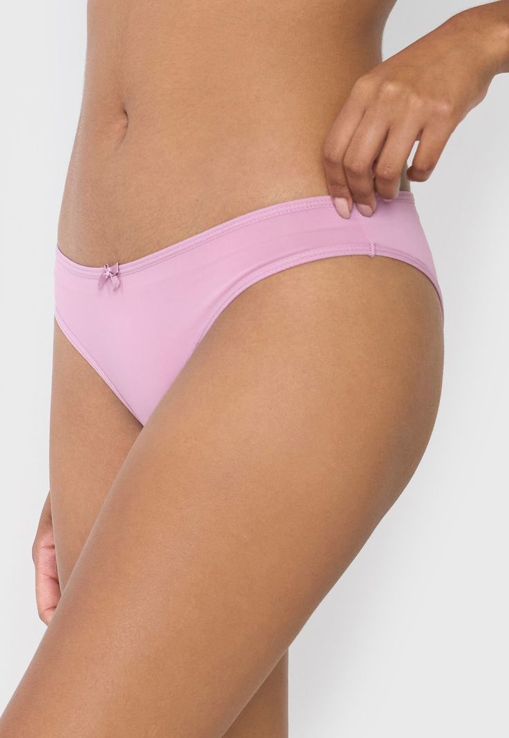 Calzón Mujer Pantaleta Microfibra Malva Corona-3