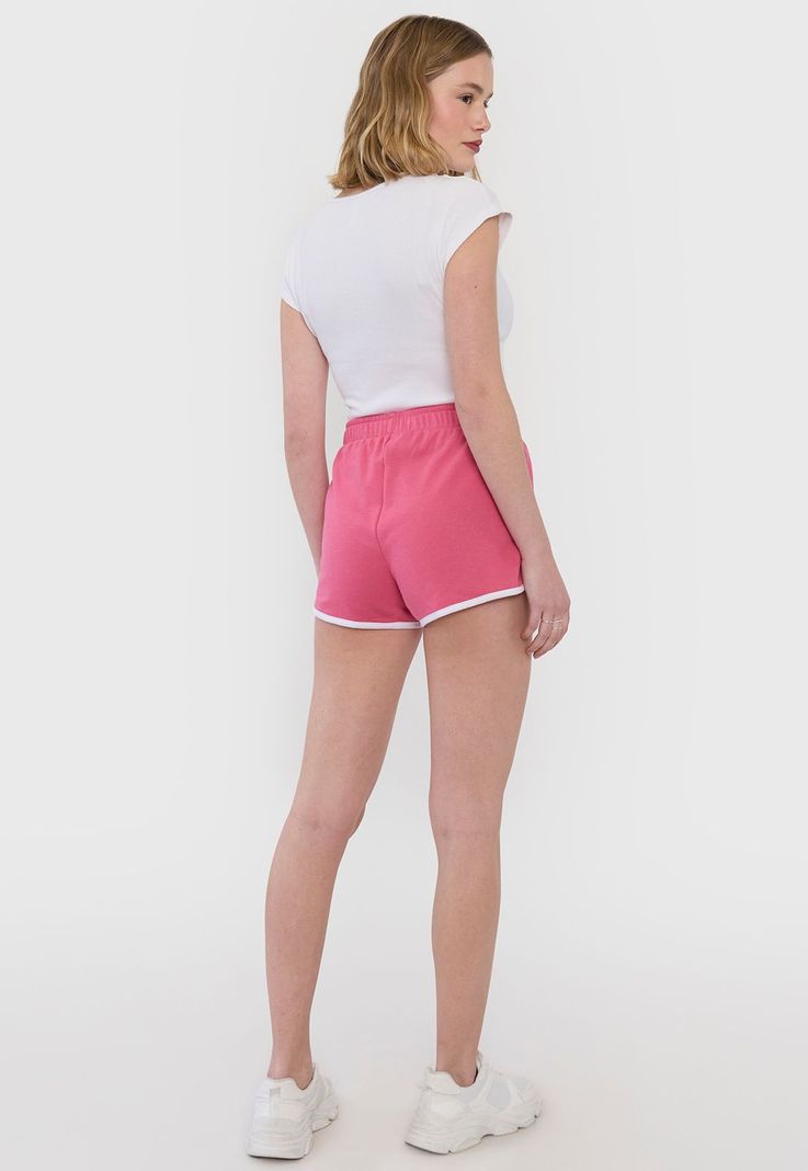 Short Mujer Deportivo Pipping Blanco Corona-2