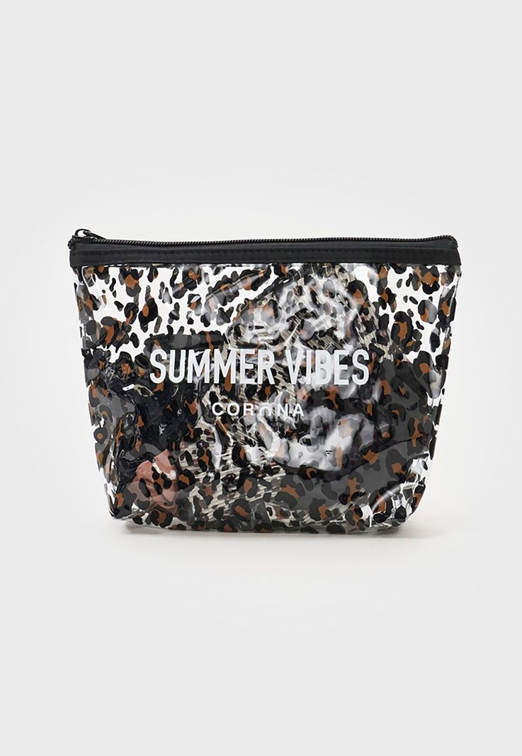 Estuche + Scrunchie Mujer Negro Corona-2