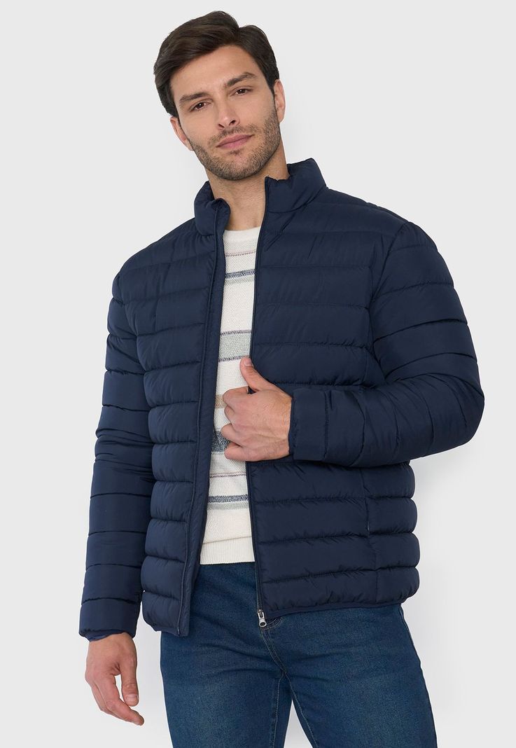 Parka Hombre Básica Navy Corona-0