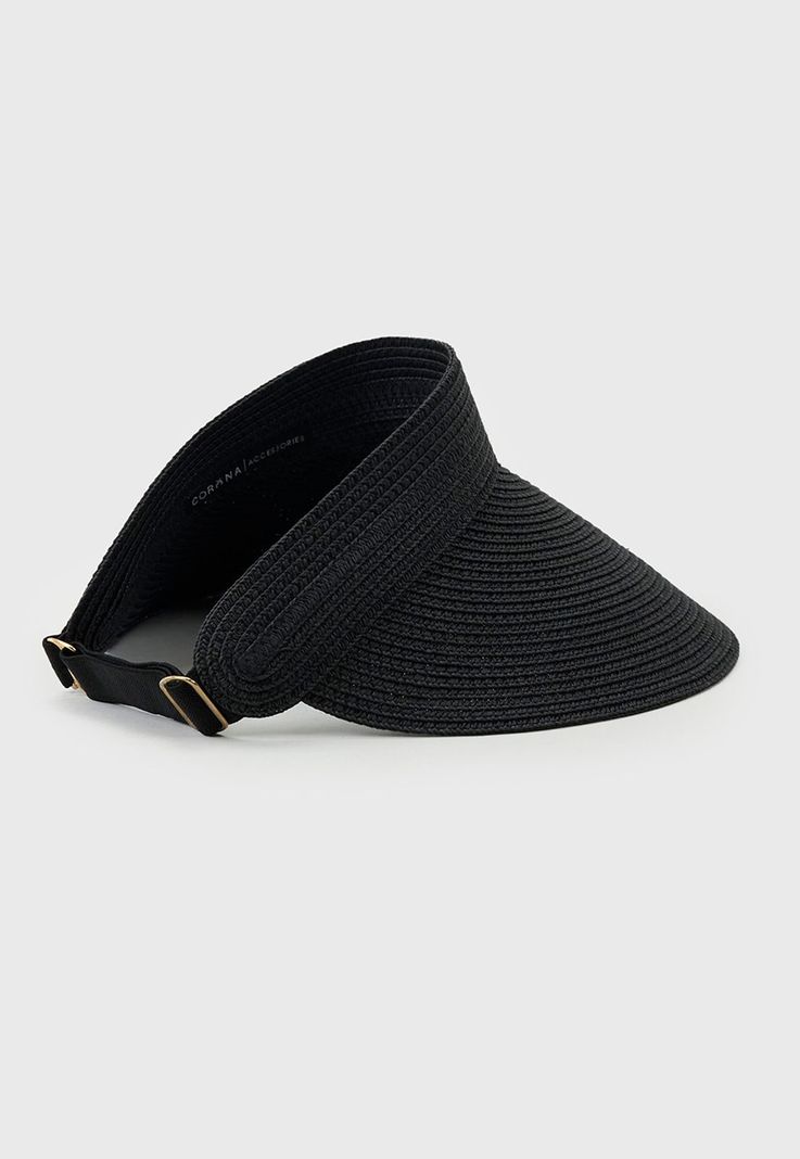 Visera Mujer II Negro Corona-2