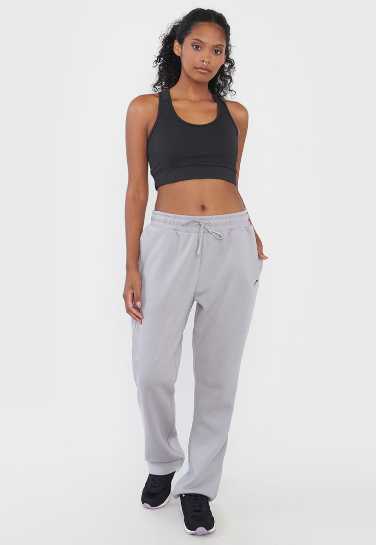 Buzo Mujer Deportivo Recto Color Gris Corona-0