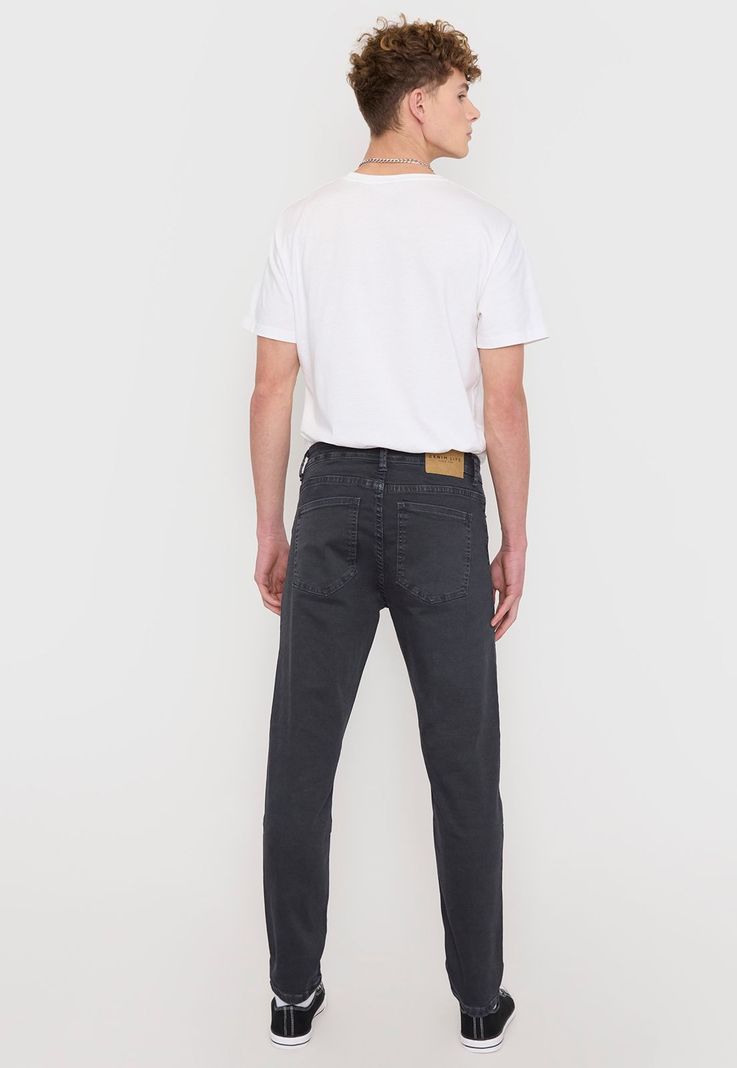Jeans Hombre Skinny Fit Gris Corona-2
