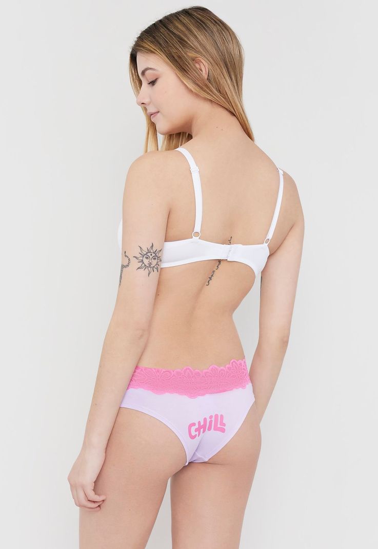 Pantaleta Mujer Lila Cotton Corona-2