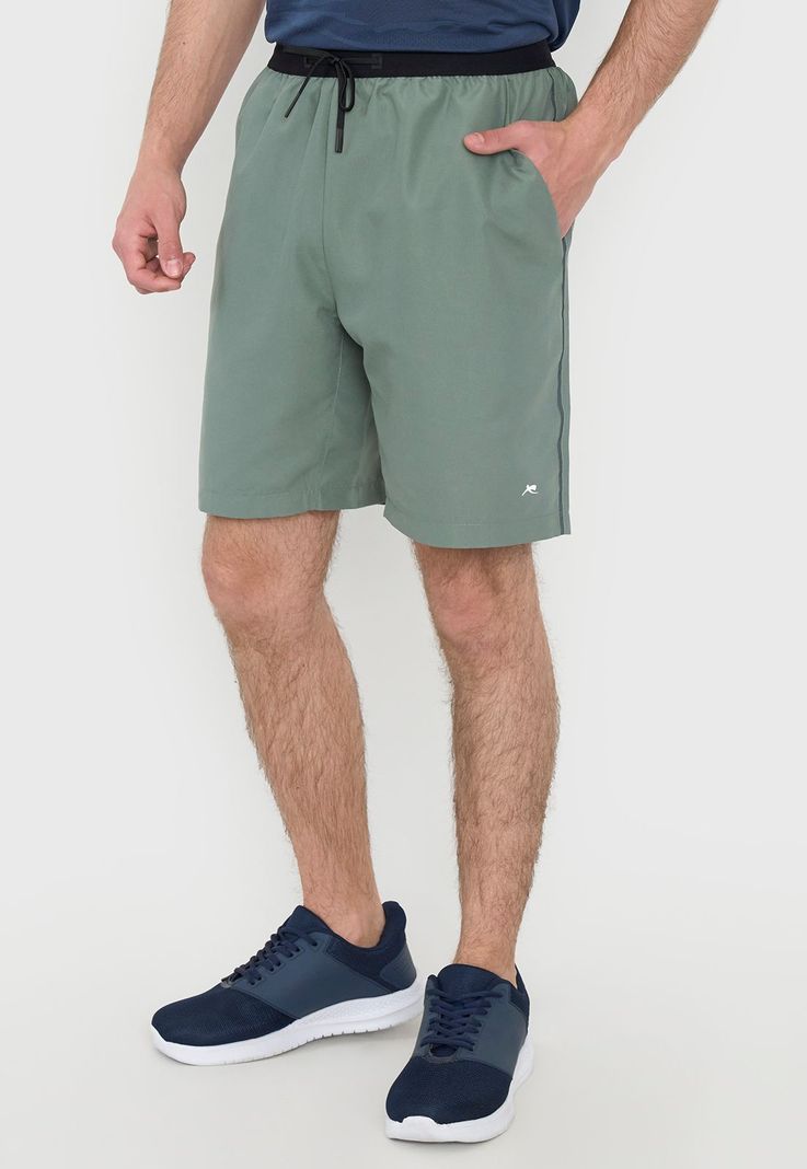 Short Calza Hombre Deportivo 2 Verde Corona-1