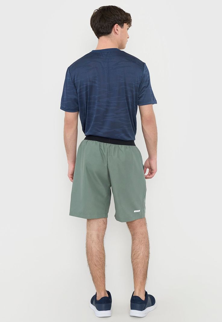 Short Calza Hombre Deportivo 2 Verde Corona-2