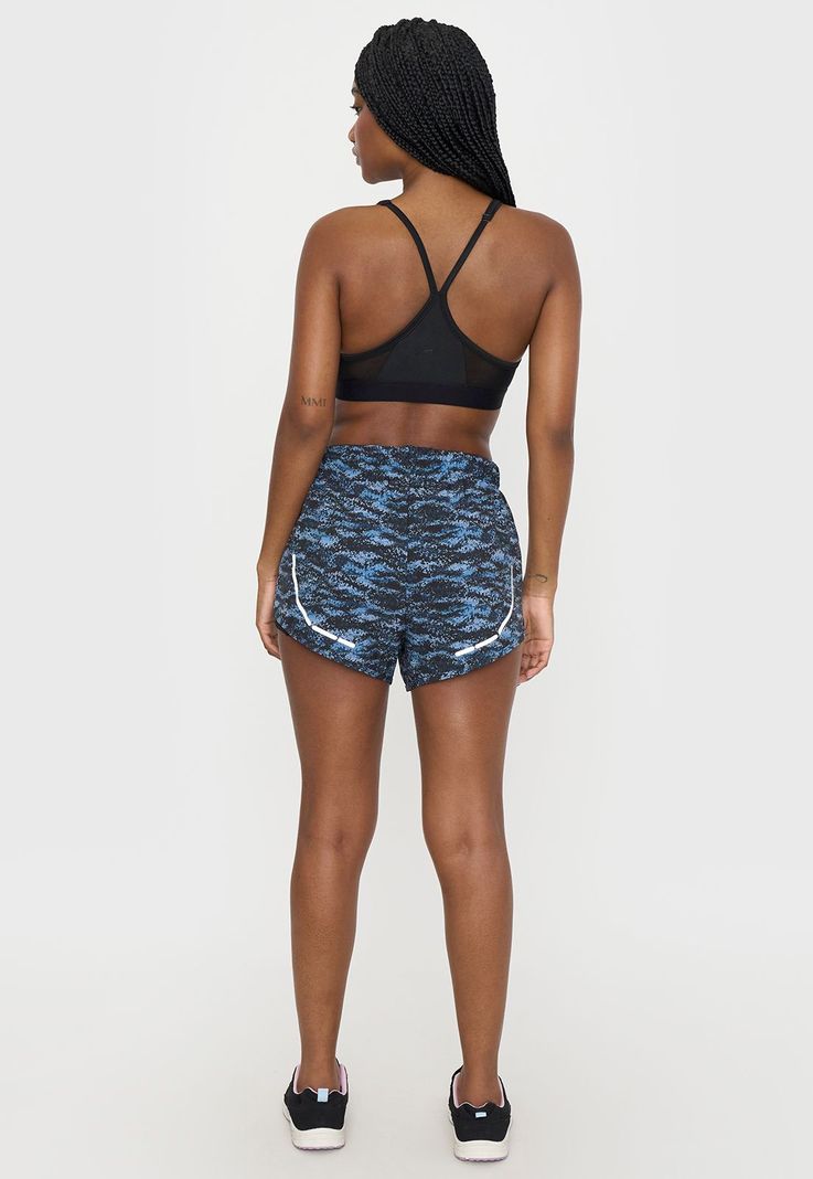 Short Calza Mujer Deportivo Celeste Corona-2