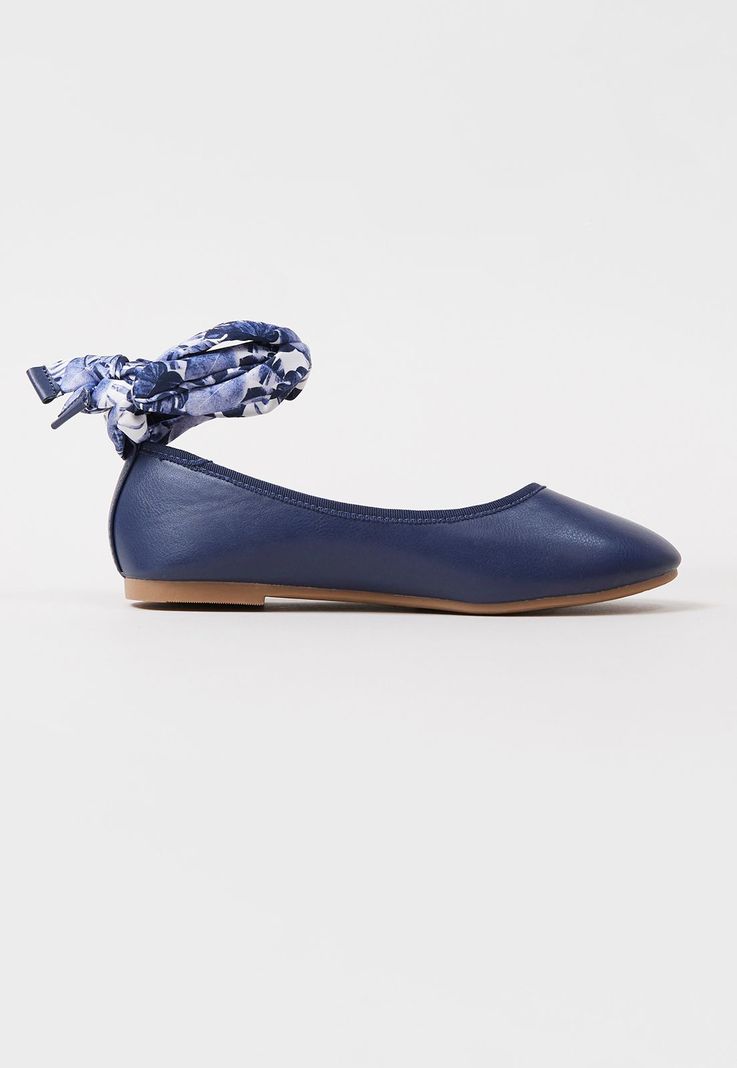 Ballerina Niña Tipo Bailarina Navy Corona-1