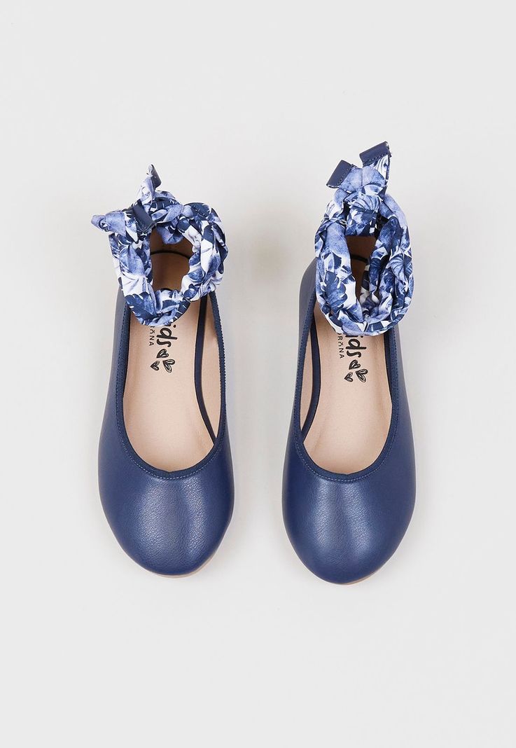 Ballerina Niña Tipo Bailarina Navy Corona-2