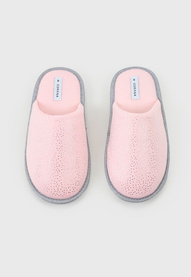 Pantuflas Mujer Rosado Formato Regalable Corona-2