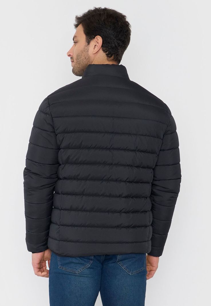 Parka Hombre Básica Negro Corona-1